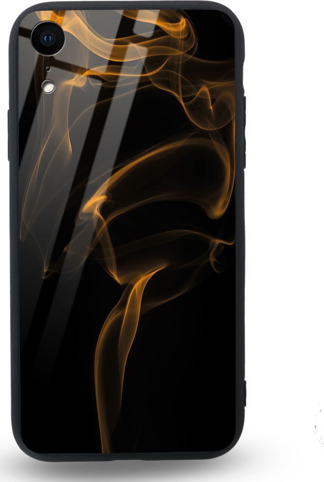 Etui na Apple iPhone XR - Designer Series - Orange smoke 1