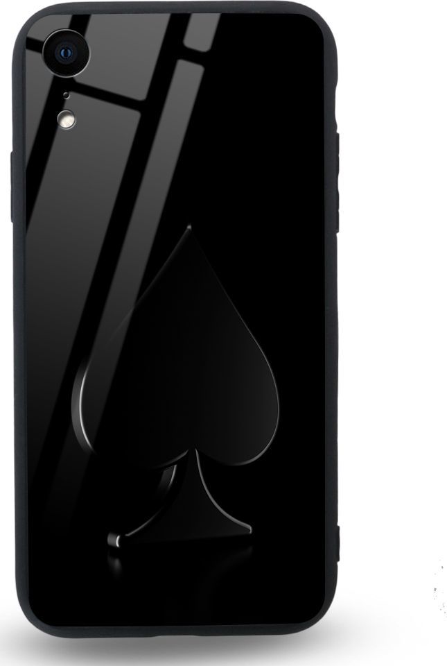 Etui na Apple iPhone XR - Designer Series - Black spade 1