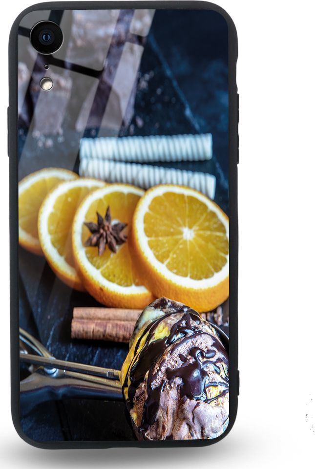Etui na Apple iPhone XR - Designer Series - Choco lemon 1