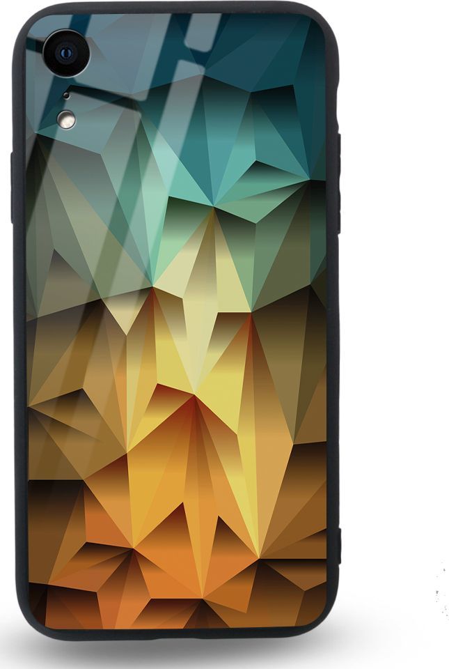 Etui na Apple iPhone XR - Designer Series - Polygonal 1