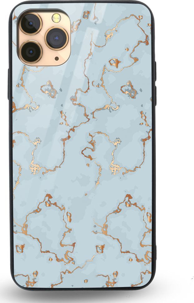 Etui na Apple iPhone 11 Pro Max - Designer Series - Golden blue granite 1