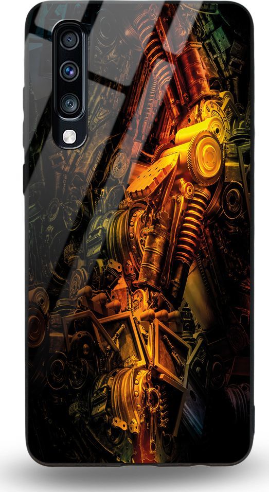 Etui na Samsung A70 - Designer Series - Machine world 1