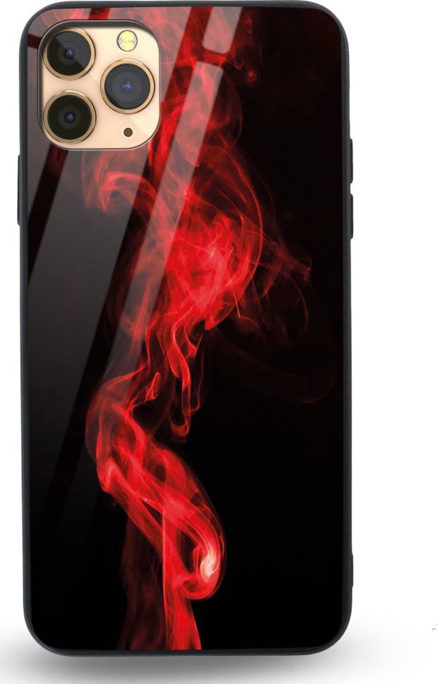 Etui na Apple iPhone 11 Pro Max - Designer Series - Red smoke 1