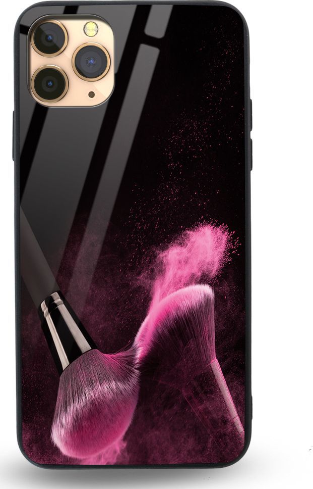 Etui na Apple iPhone 11 Pro Max - Designer Series - Pink powder brush 1