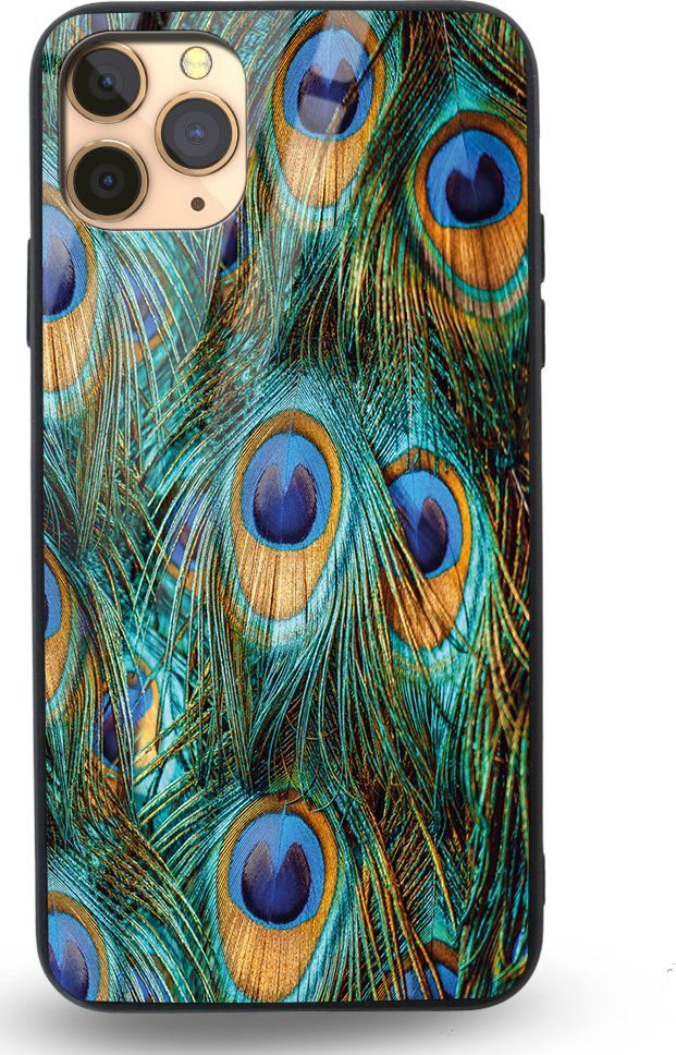 Etui na Apple iPhone 11 Pro Max - Designer Series - Peacock Feather Bunch 1