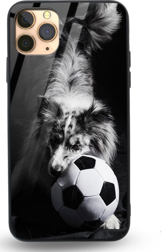 Etui na Apple iPhone 11 Pro Max - Designer Series - Dog with ball 1