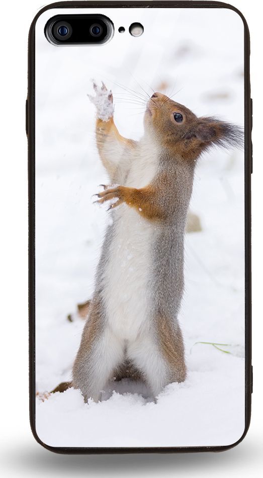 Etui na Apple iphone 7 Plus / 8 Plus - Designer Series - Snow squirrel 1