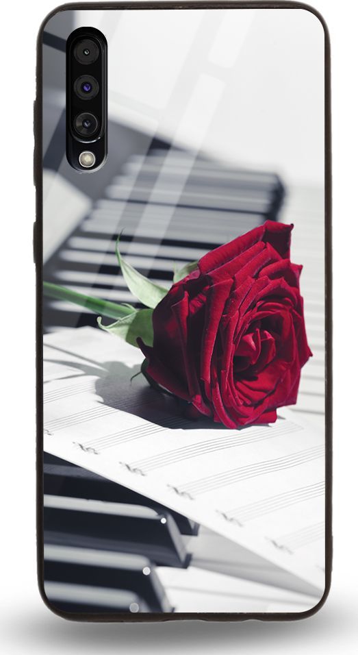 Etui na Samsung A50 - Designer Series - Rose Piano 1