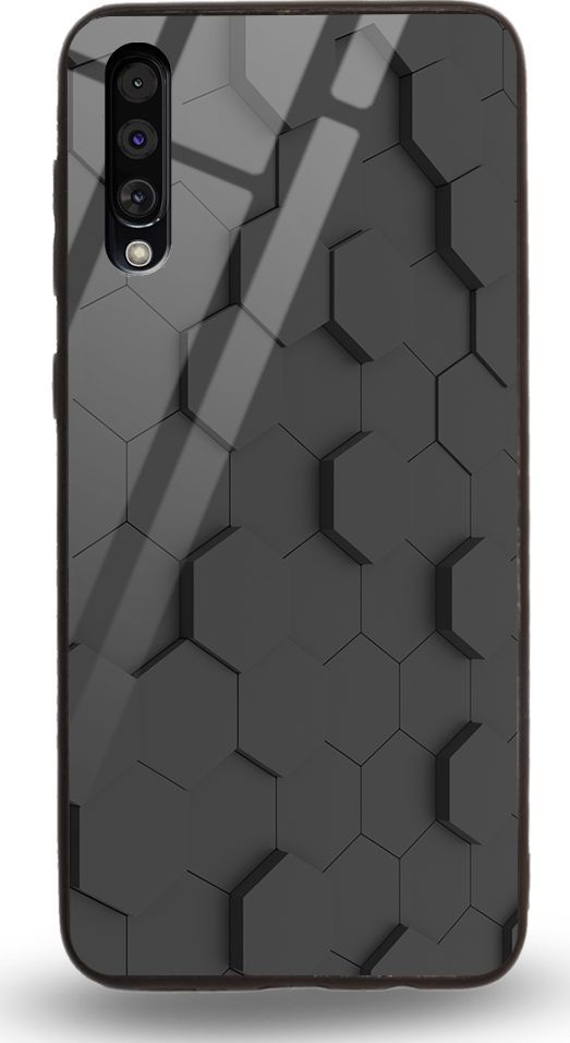 Etui na Samsung A50 - Designer Series - Honeycomb Pattern 1