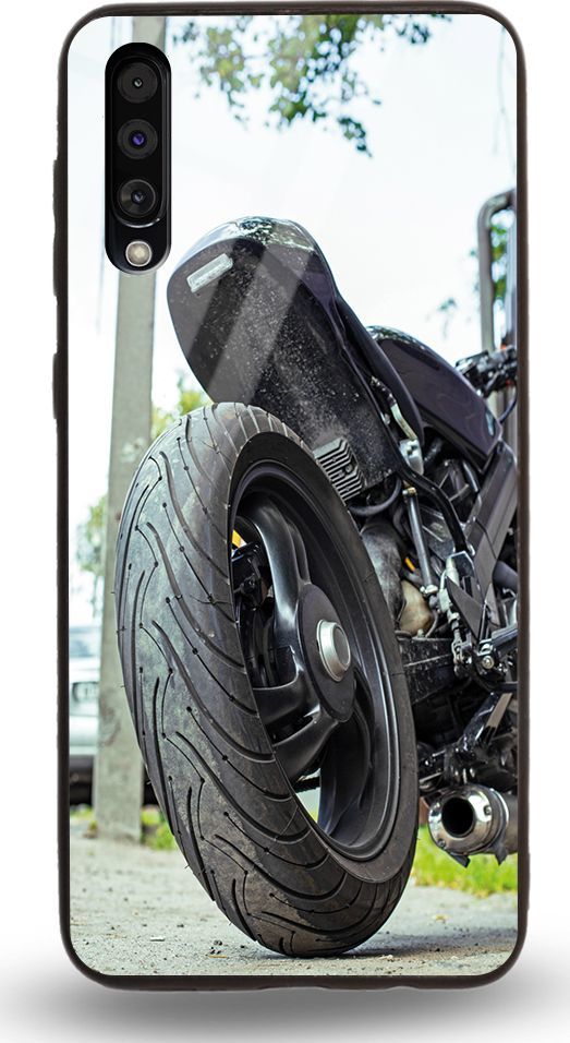 Etui na Samsung A50 - Designer Series - Bike Tyre 1