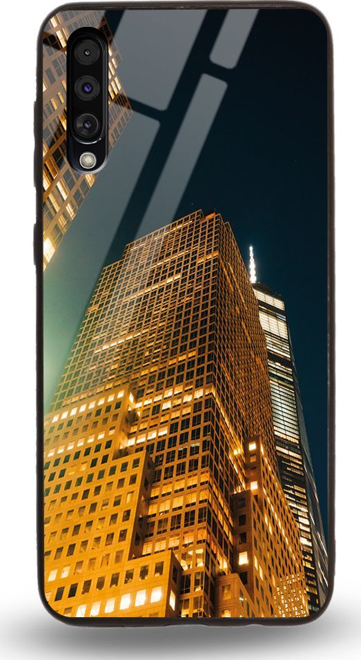 Etui na Samsung A50 - Designer Series - Night building 1