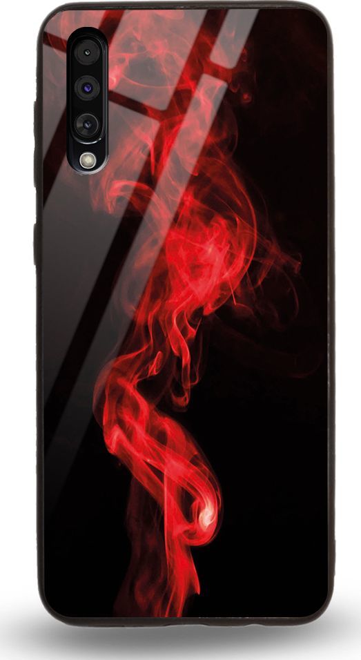 Etui na Samsung A50 - Designer Series - Red smoke 1