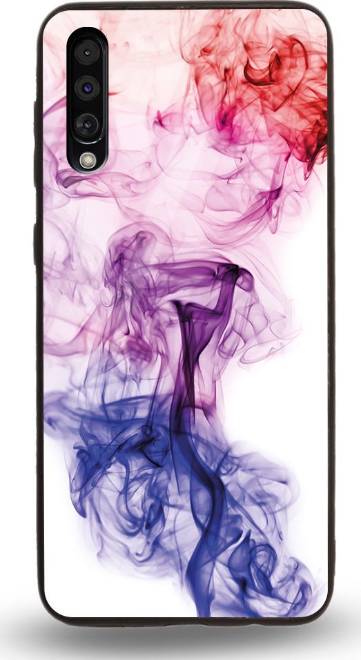 Etui na Samsung A50 - Designer Series - Smoke abstract 1