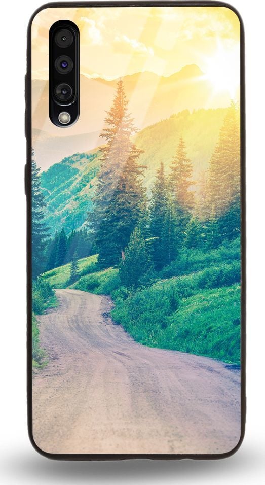 Etui na Samsung A50 - Designer Series - Village roads 1