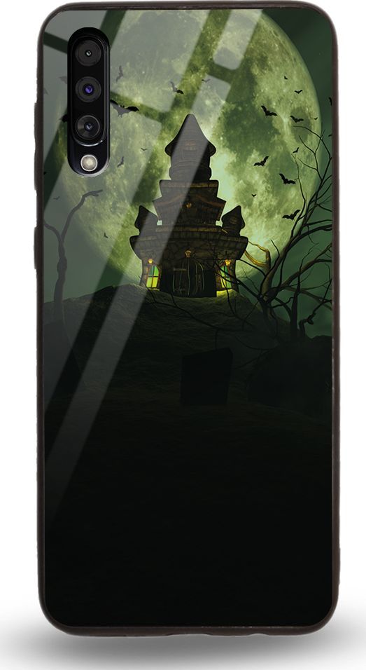 Etui na Samsung A50 - Designer Series - Spooky castle 1