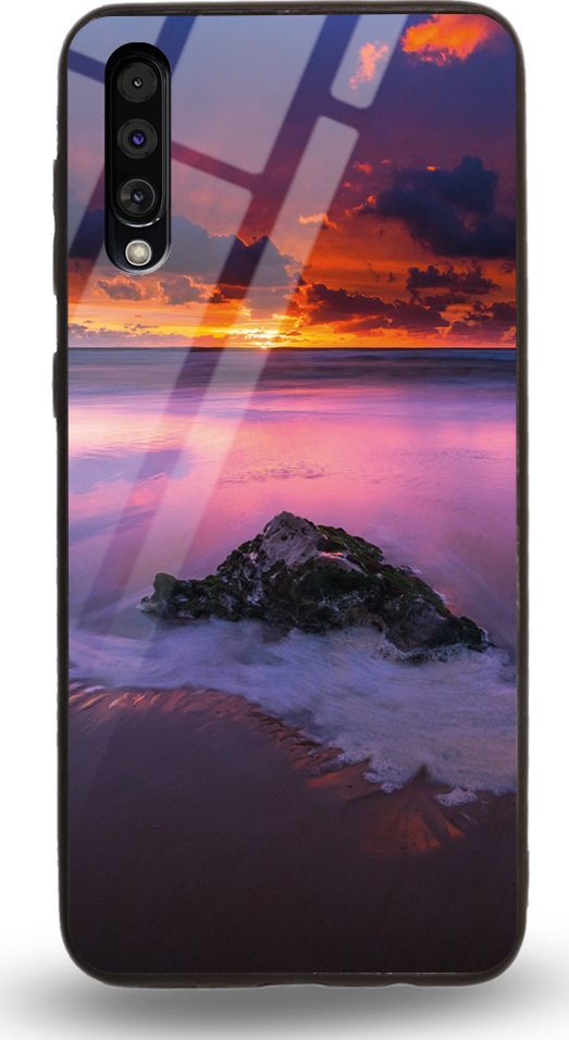 Etui na Samsung A50 - Designer Series - Sunset beach 1