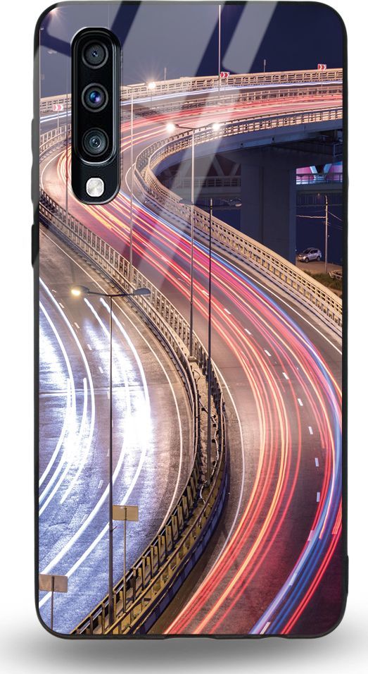 Etui na Samsung A70 - Designer Series - Night Lights 1