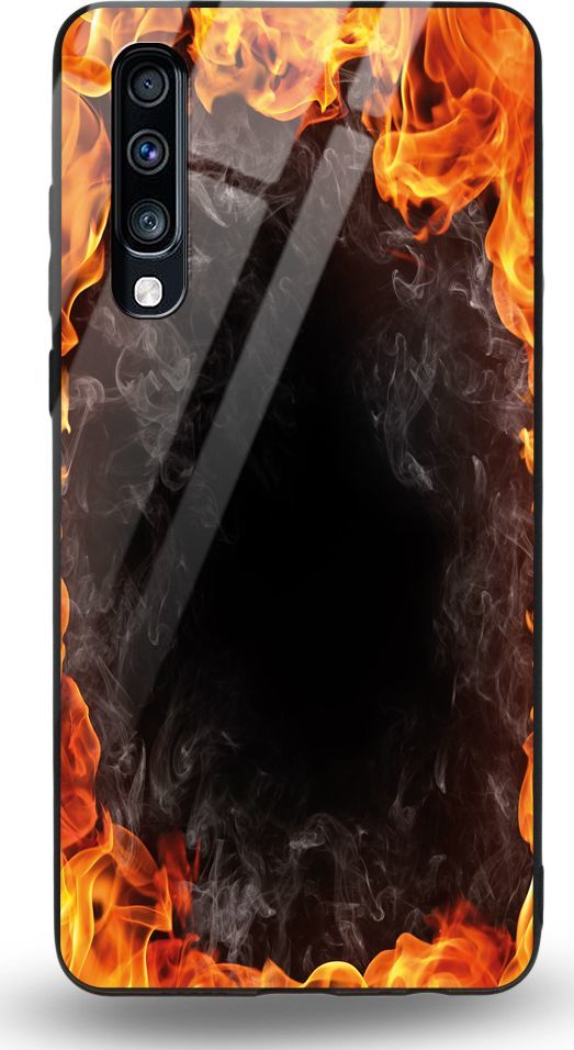 Etui na Samsung A70 - Designer Series - Hot Fire 1