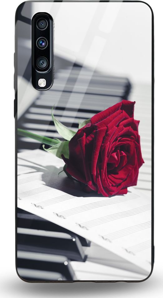 Etui na Samsung A70 - Designer Series - Rose Piano 1