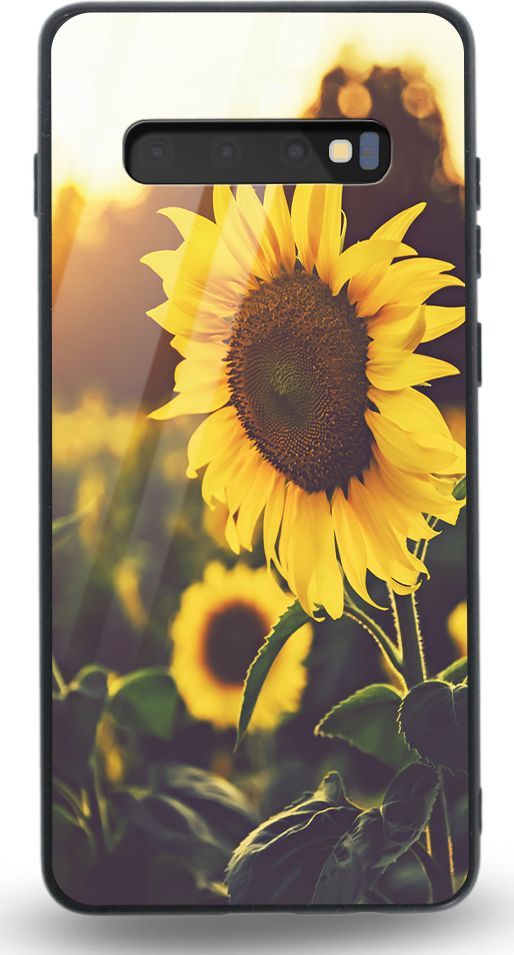 Etui na Samsung S10 Plus - Designer Series - Sunflower field 1