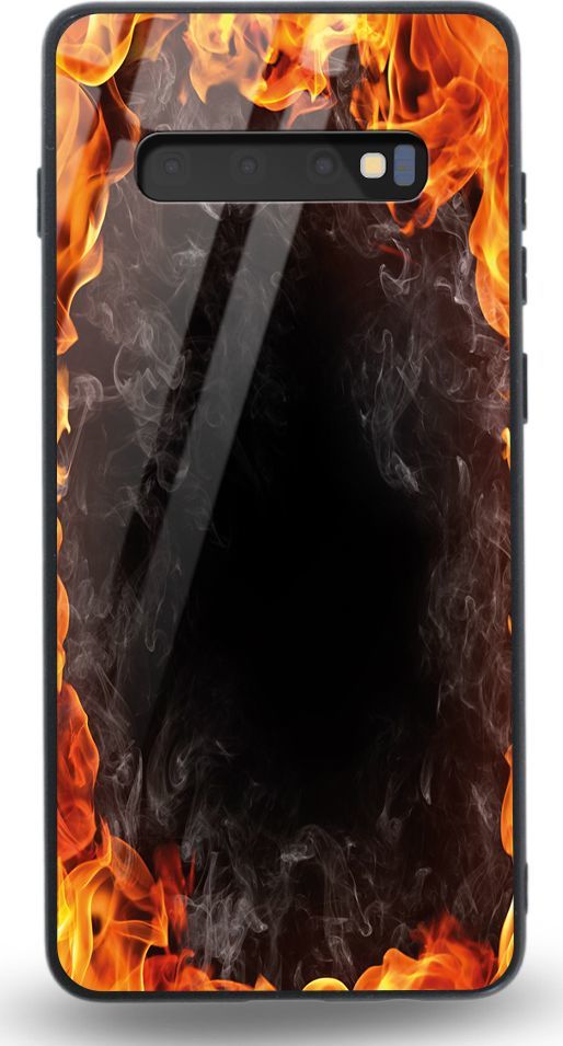 Etui na Samsung S10 Plus - Designer Series - Hot Fire 1