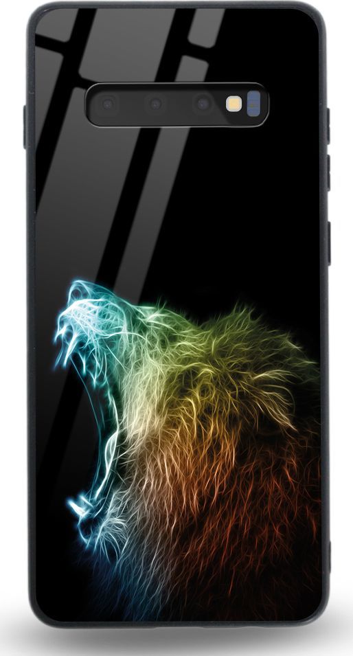 Etui na Samsung S10 Plus - Designer Series - Roaring Lion 1