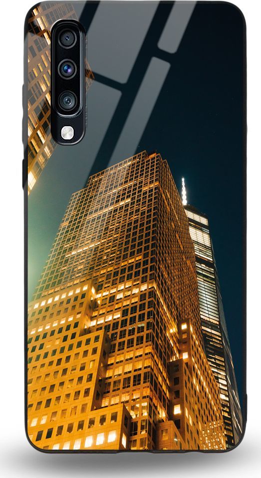 Etui na Samsung A70 - Designer Series - Night building 1