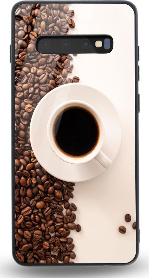 Etui na Samsung S10 Plus - Designer Series - Coffee Cup 1