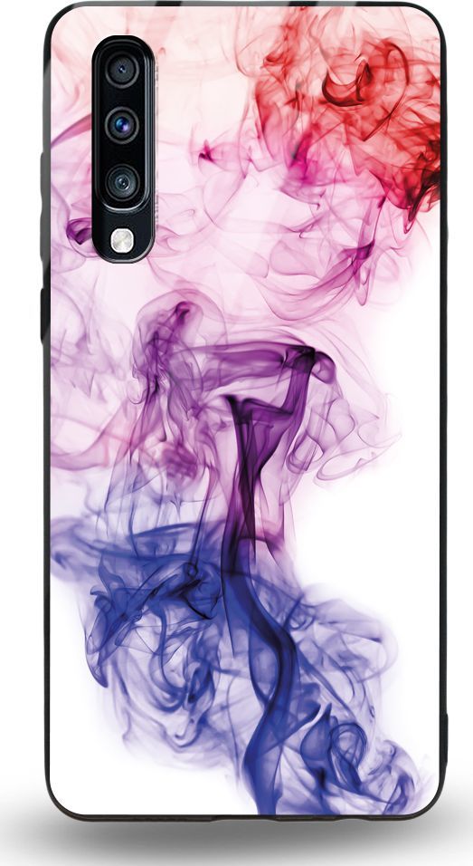 Etui na Samsung A70 - Designer Series - Smoke abstract 1
