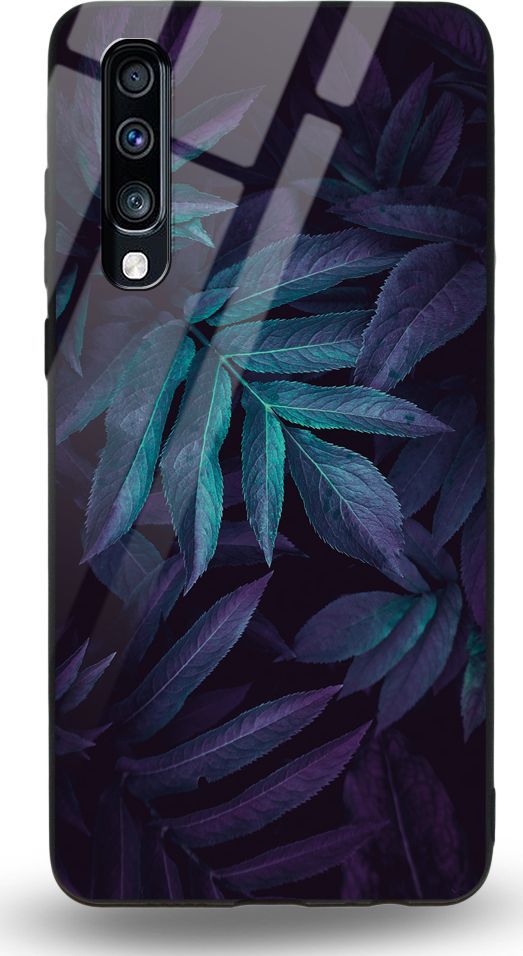 Etui na Samsung A70 - Designer Series - Night leaves 1
