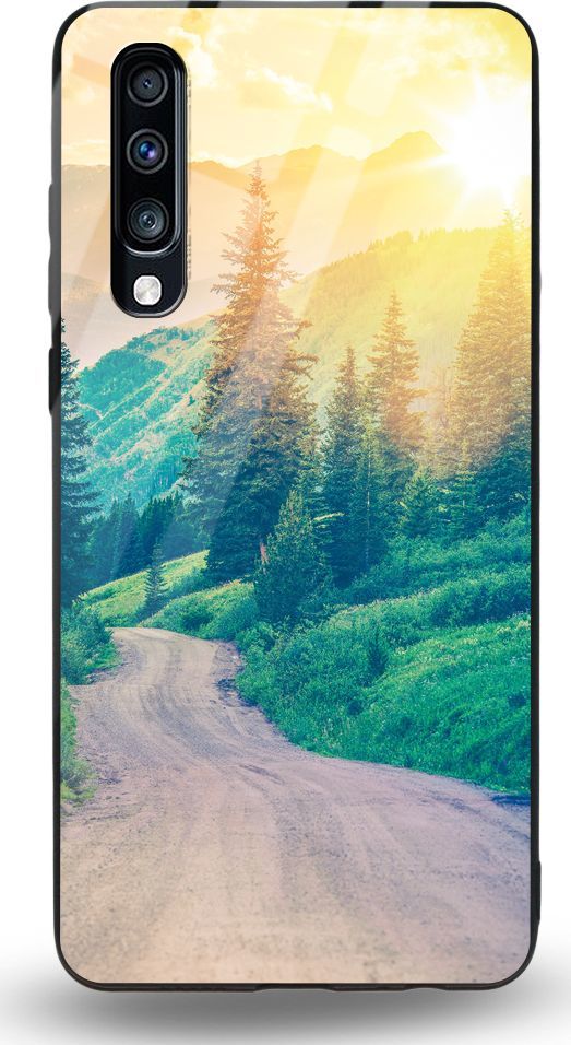 Etui na Samsung A70 - Designer Series - Village roads 1