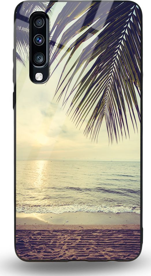 Etui na Samsung A70 - Designer Series - Beach side 1