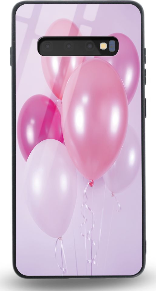 Etui na Samsung S10 Plus - Designer Series - Pink Balloons 1