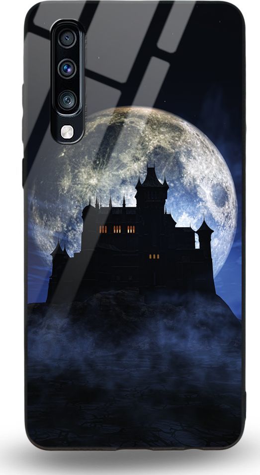 Etui na Samsung A70 - Designer Series - Moon castle 1