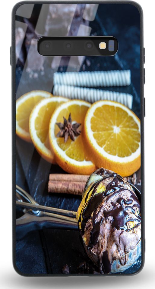 Etui na Samsung S10 Plus - Designer Series - Choco lemon 1