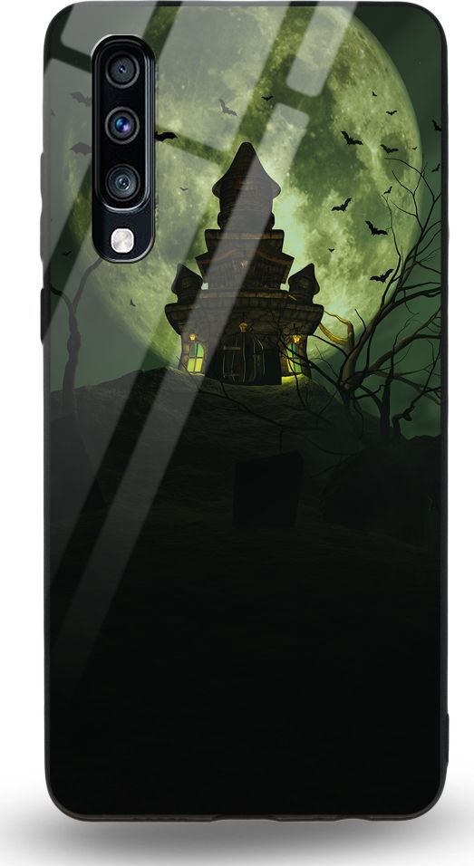 Etui na Samsung A70 - Designer Series - Spooky castle 1