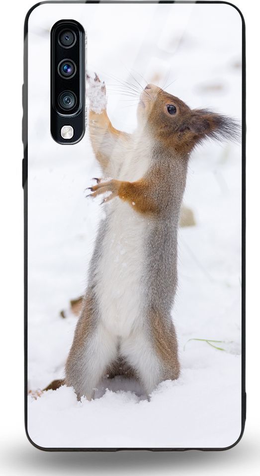 Etui na Samsung A70 - Designer Series - Snow squirrel 1