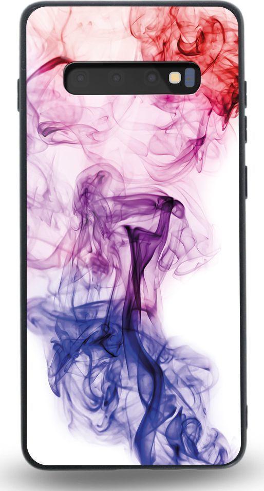 Etui na Samsung S10 Plus - Designer Series - Smoke abstract 1