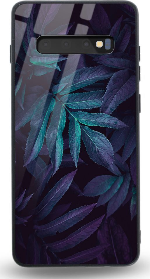 Etui na Samsung S10 Plus - Designer Series - Night leaves 1
