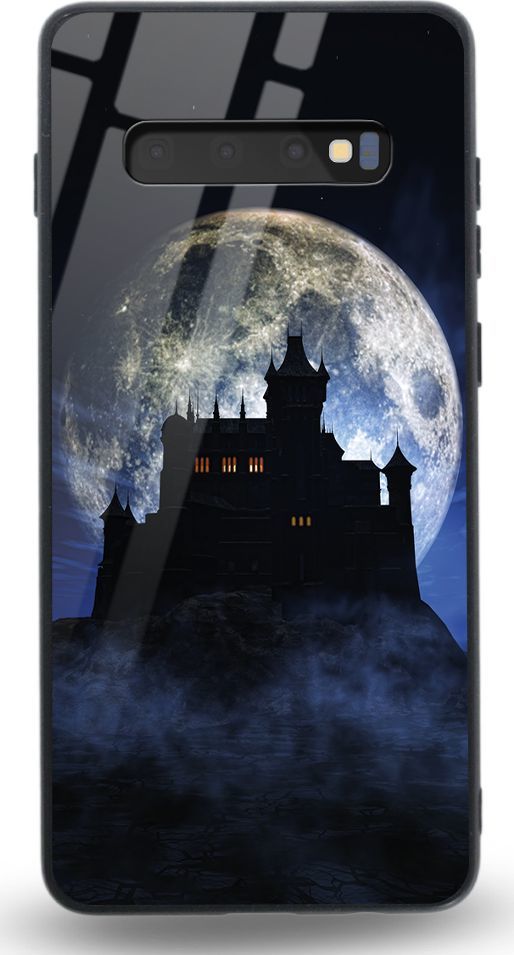 Etui na Samsung S10 Plus - Designer Series - Moon castle 1