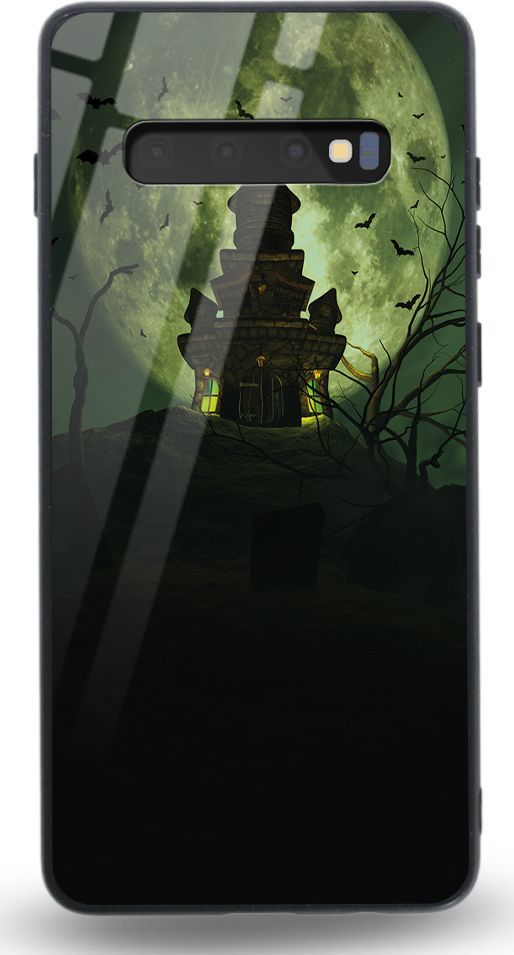 Etui na Samsung S10 Plus - Designer Series - Spooky castle 1