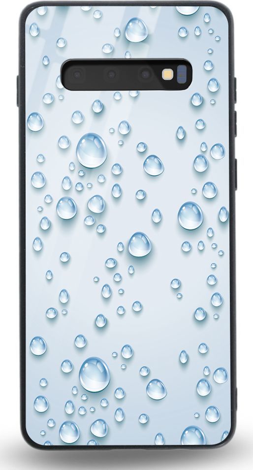 Etui na Samsung S10 Plus - Designer Series - Droplets 1