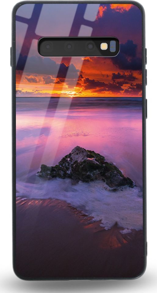 Etui na Samsung S10 Plus - Designer Series - Sunset beach 1