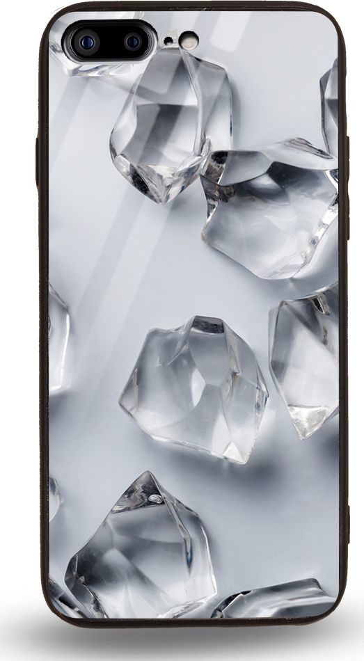 Etui na Apple iphone 7 Plus / 8 Plus - Designer Series - White glass cubes 1