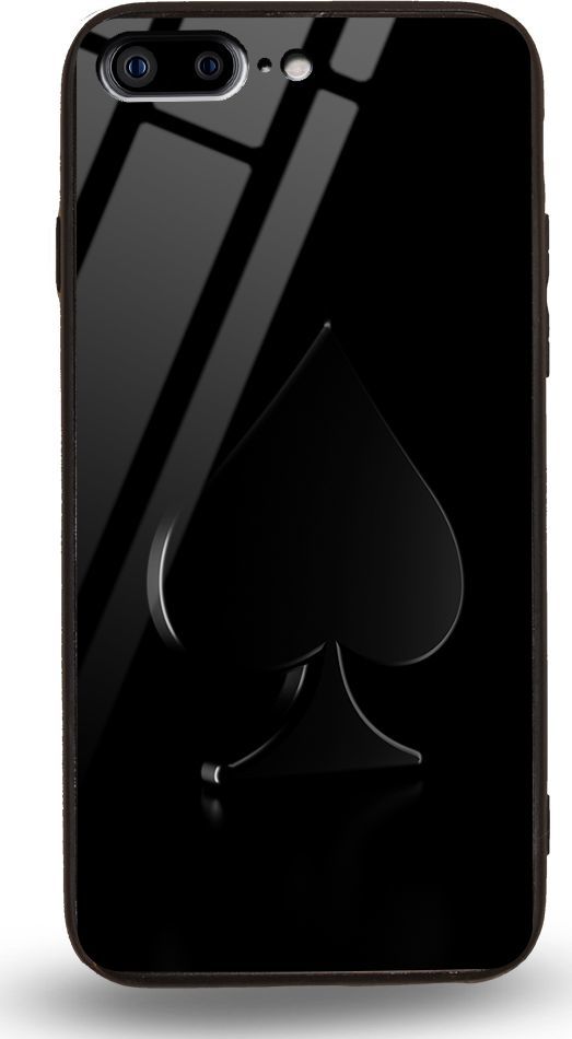 Etui na Apple iphone 7 Plus / 8 Plus - Designer Series - Black spade 1