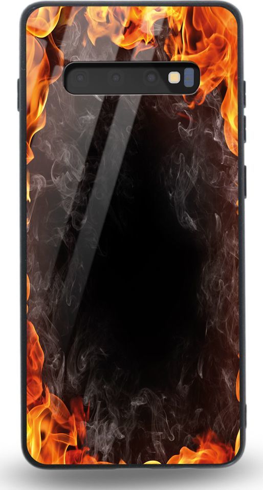 Etui na Samsung S10 - Designer Series - Hot Fire 1