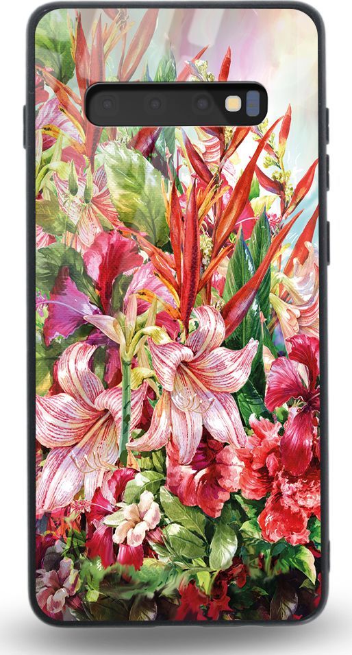 Etui na Samsung S10 - Designer Series - Flowers 1