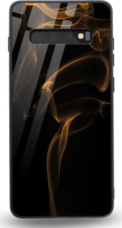 Etui na Samsung S10 - Designer Series - Orange smoke 1