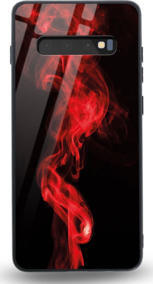 Etui na Samsung S10 - Designer Series - Red smoke 1