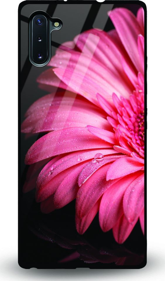 Etui na Samsung Note 10 - Designer Series - Pink flower 1